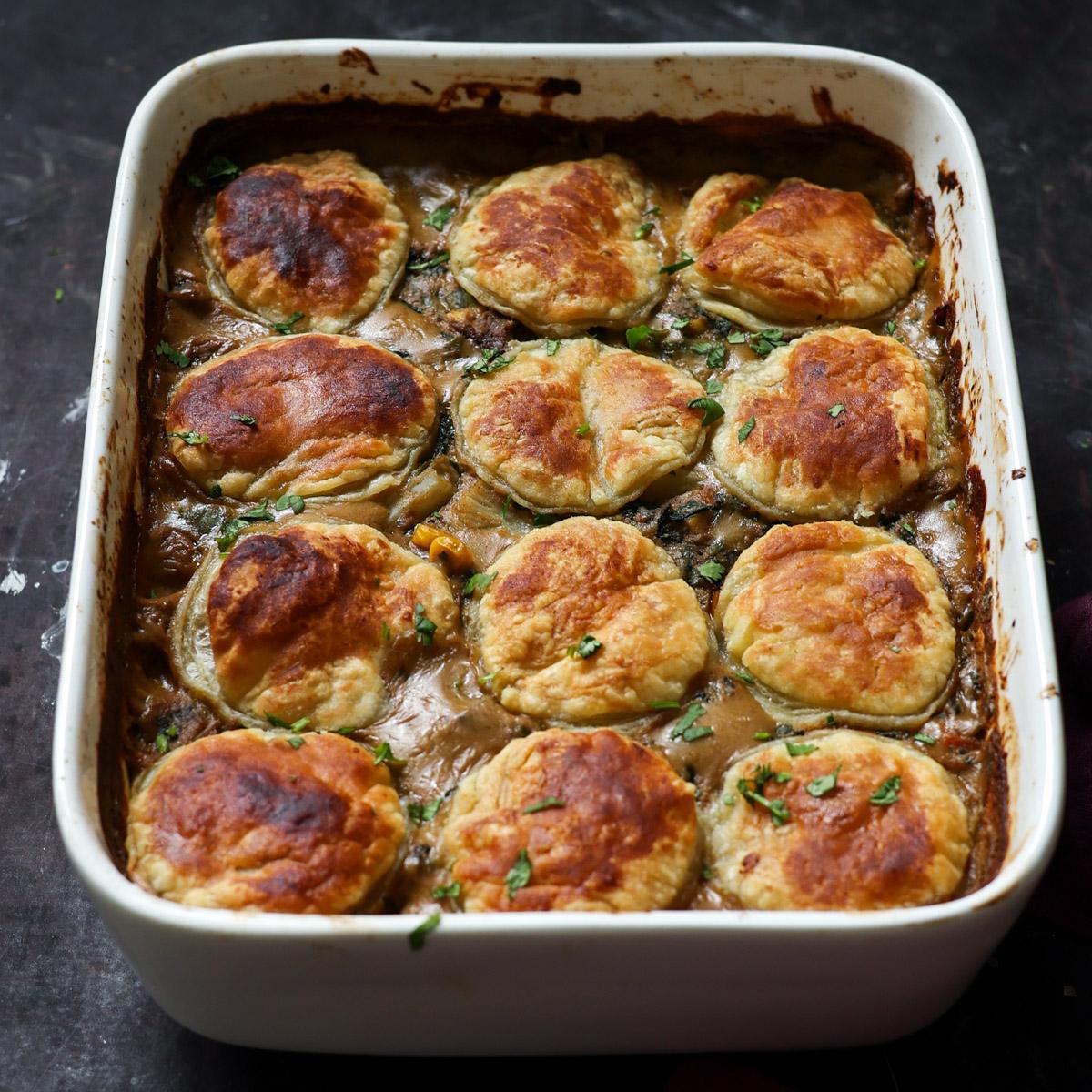 Indian-inspired Masala Vegetable Pot Pie