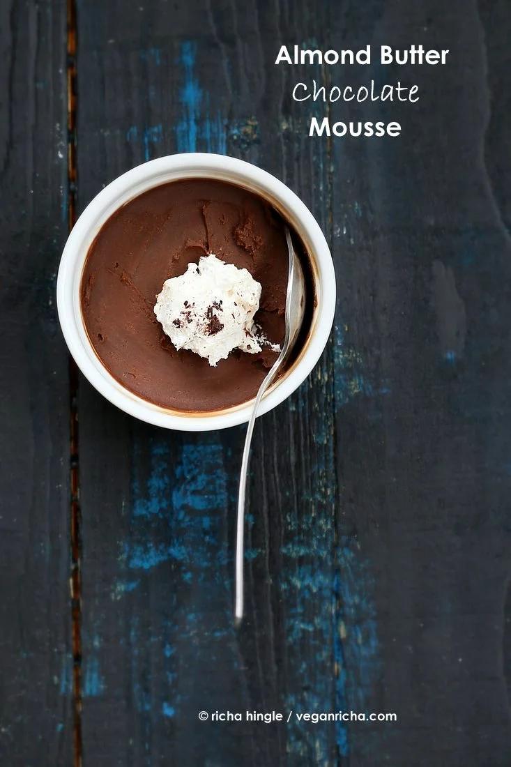 Almond Butter Chocolate Mousse | Pitzn
