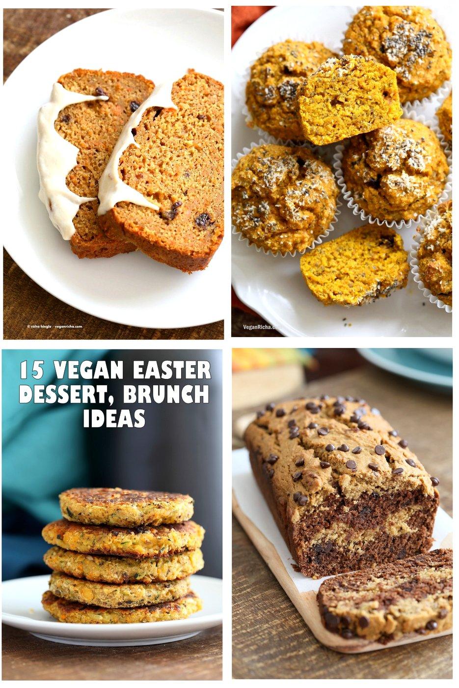 15 Vegan Easter Brunch and Dessert Recipes