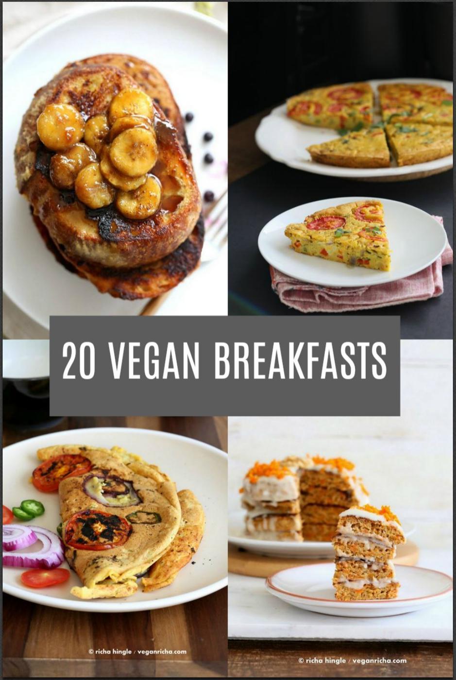 20 Vegan Breakfast Recipes