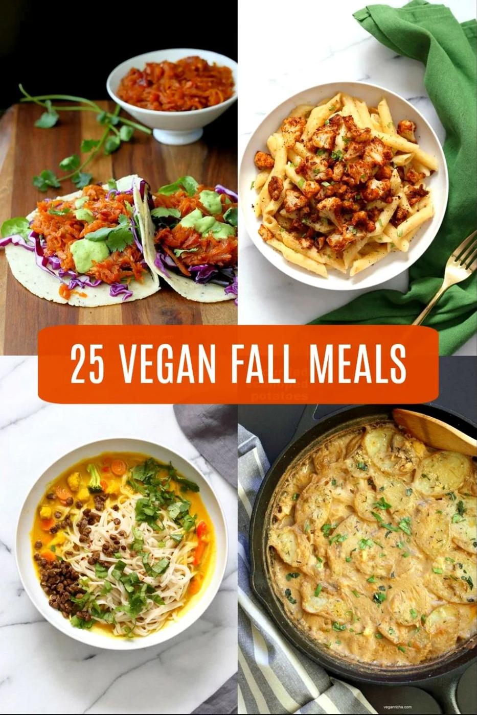 25 Vegan Fall Dinners for a chilly day – 1 Pot Gluten-free options
