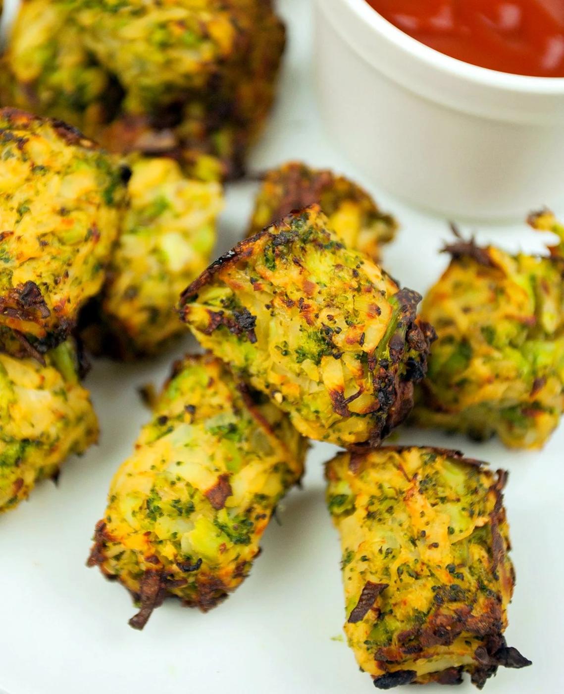 Vegan Broccoli Tots