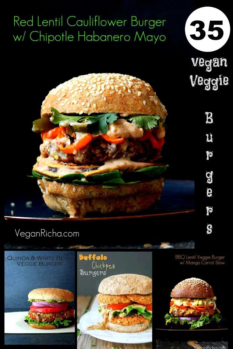 35 Vegan Veggie Burger Recipes