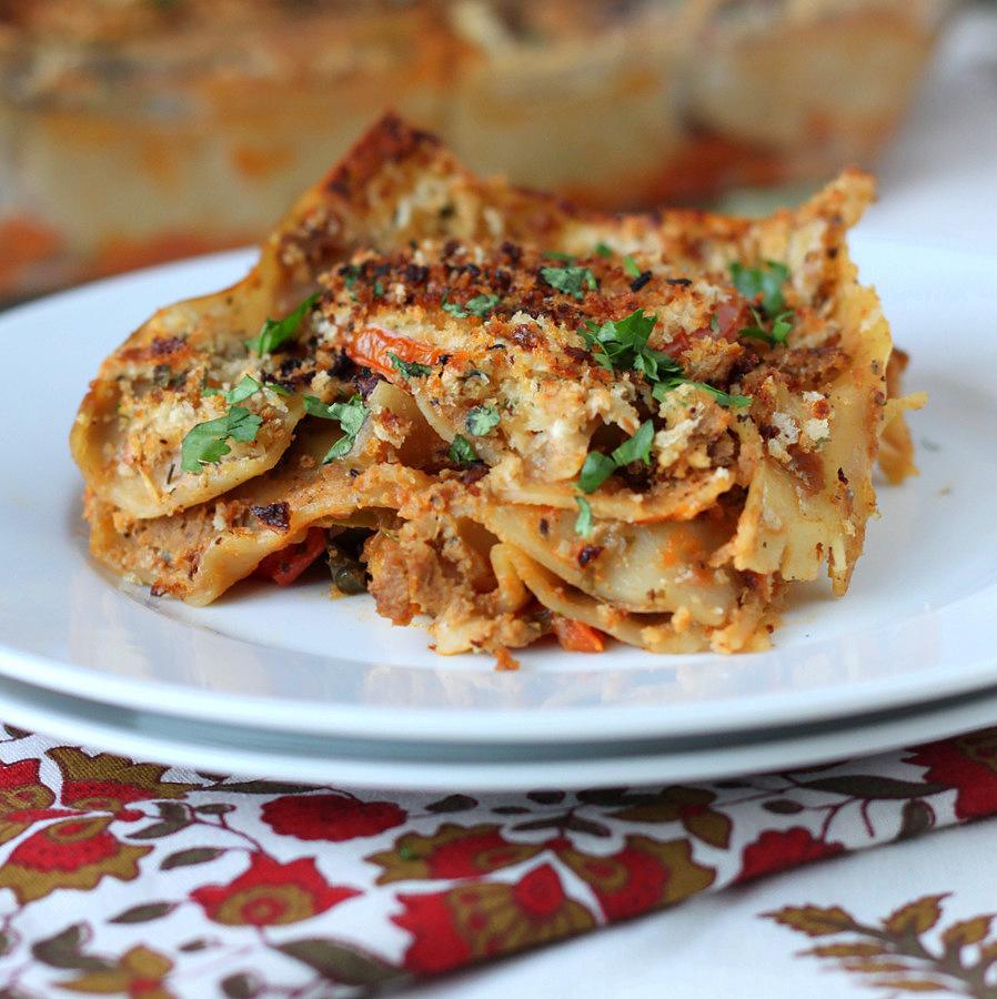 Smoky Chipotle sauce, Marinara, Mushroom, Spinach, Havarti Lasagna and more. Vegan, Glutenfree Options