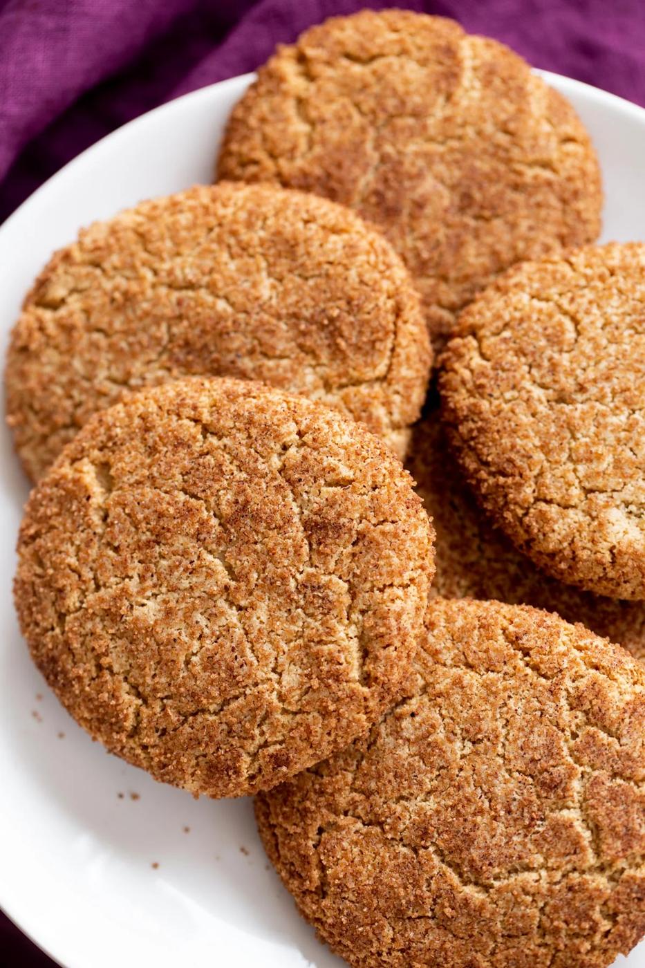 Almond Flour Snickerdoodles – Glutenfree
