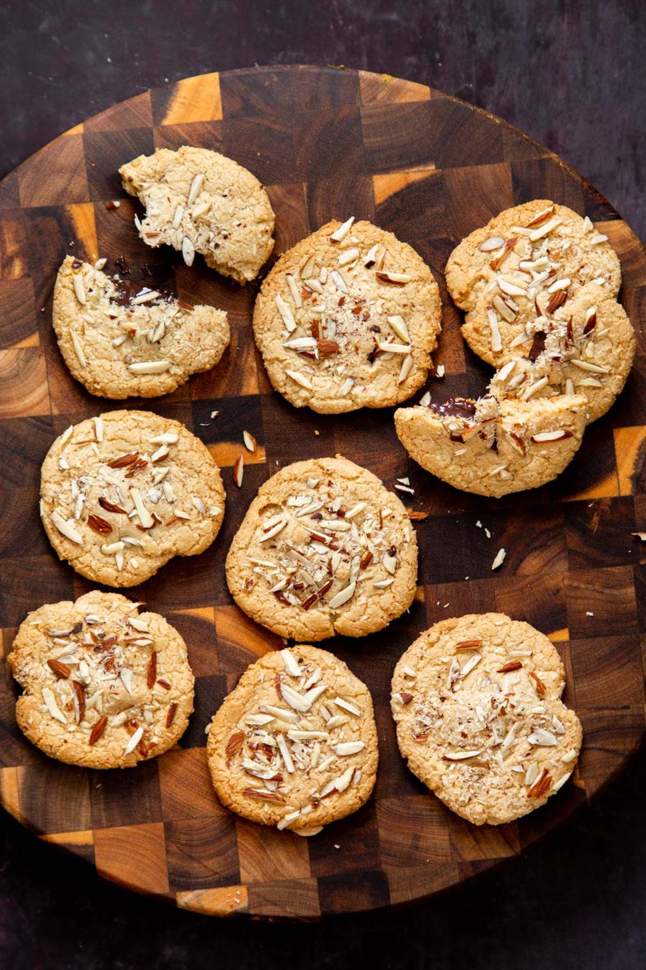 Almond Joy Cookies Gluten-free Vegan