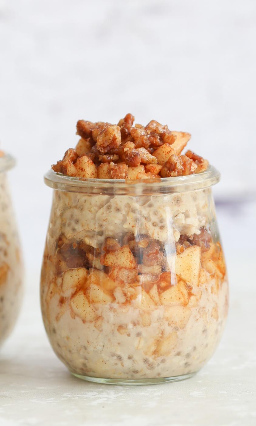 Apple Pie Overnight Oats