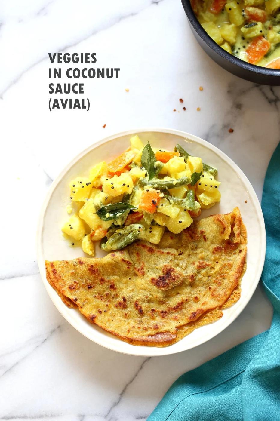 Avial – South Indian Veggie Coconut Curry