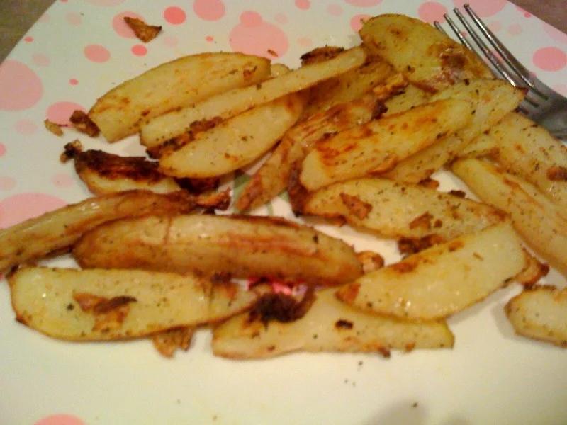 Baked Garlic Cajun Fries