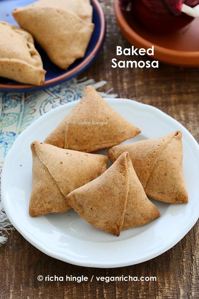 Baked Moong Dal Samosas and 12 Vegan Holi Recipes. Glutenfree Soyfree Options