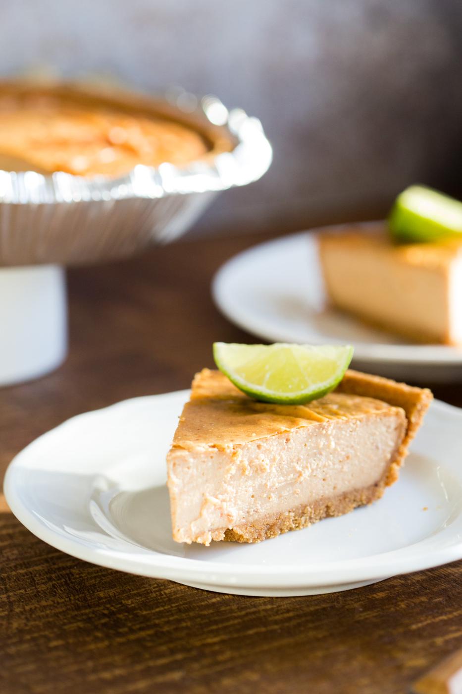 Baked Vegan Cheesecake Glutenfree Date Sweetened