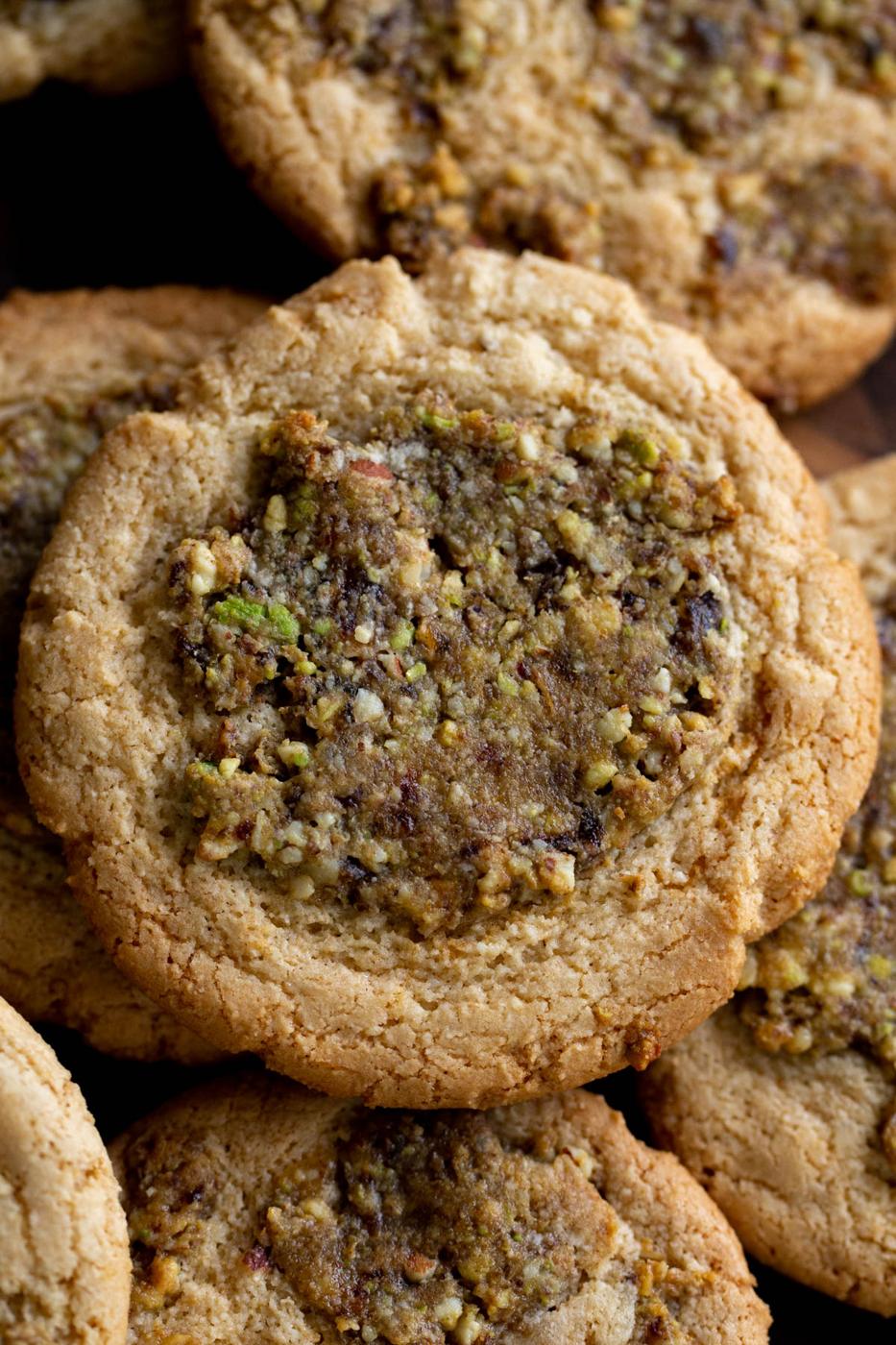 stacked glutenfree Baklava cookies