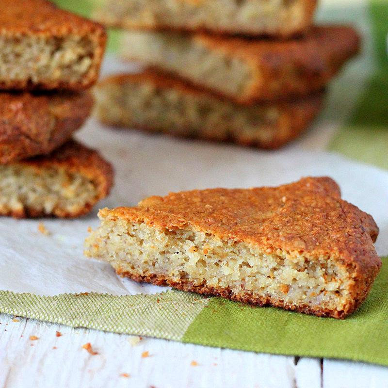 Banana Oat Cashew Quick bread Bar. Vegan