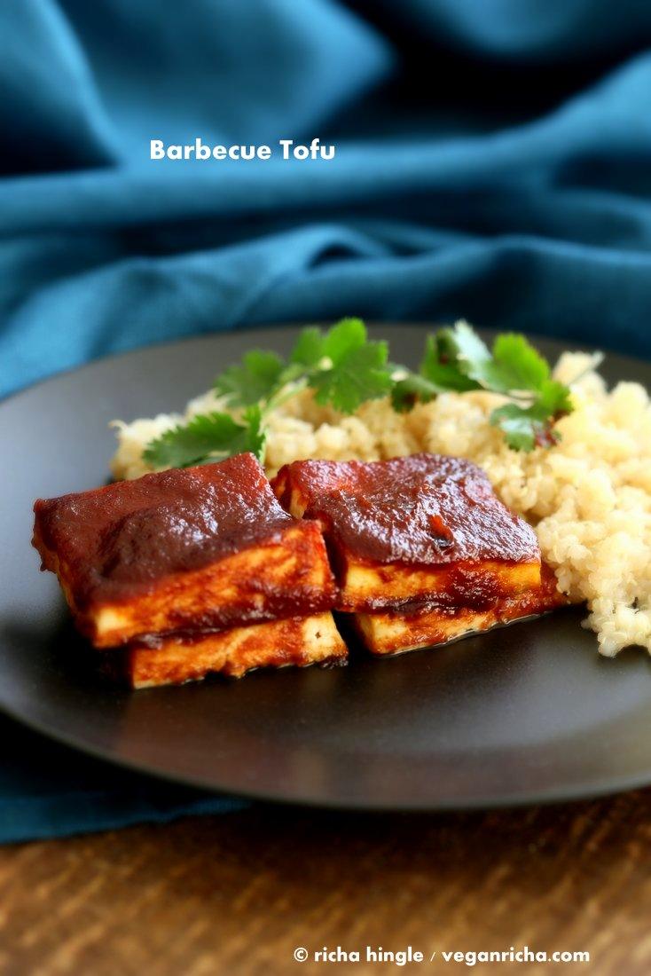 Barbecue Tofu from Healthier Steps: 125 Gluten-Free Vegan Recipes – Review