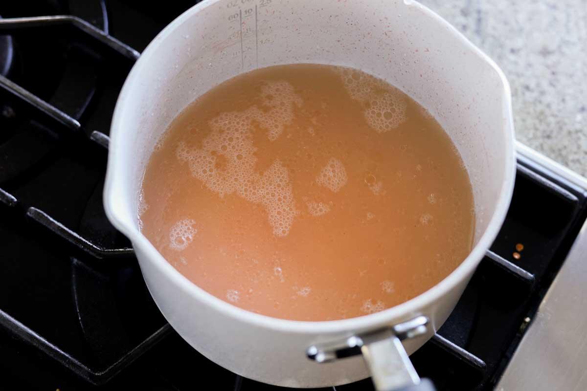 cooking lentils on the stovetop