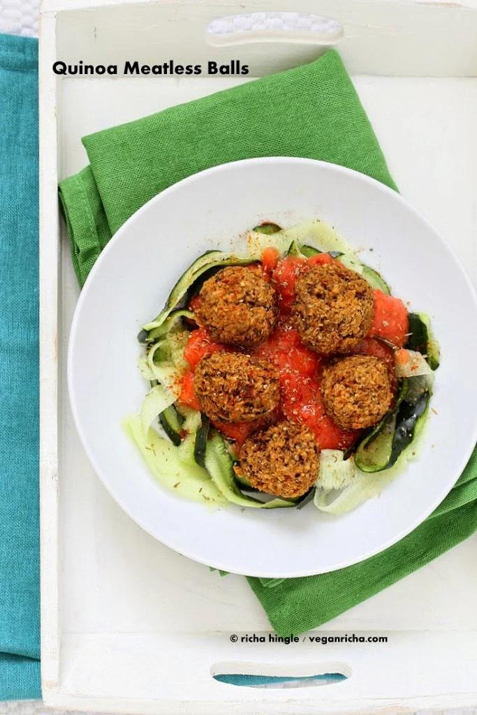 Quinoa Veggie Balls | Pitzn