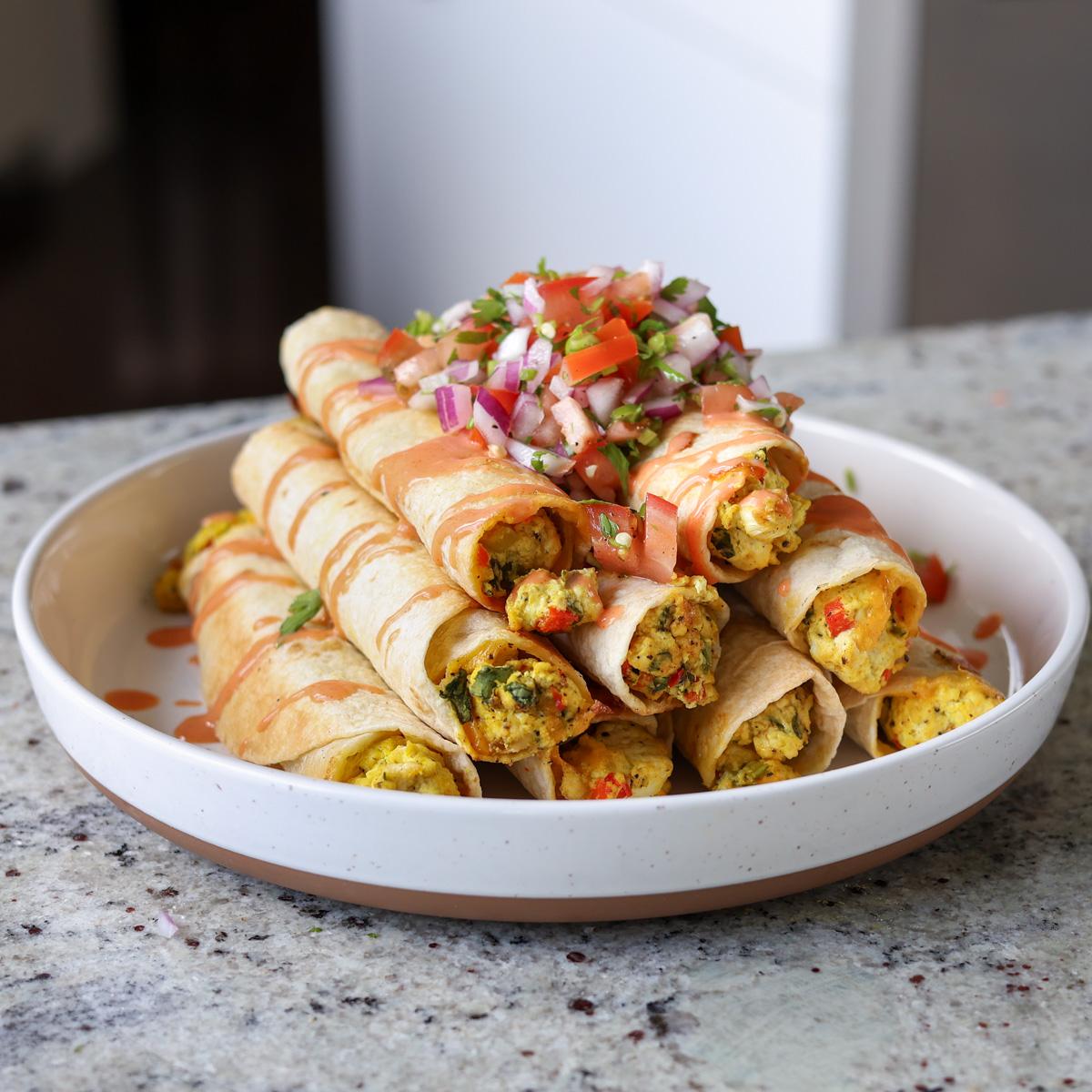 30-Minute Breakfast Taquitos