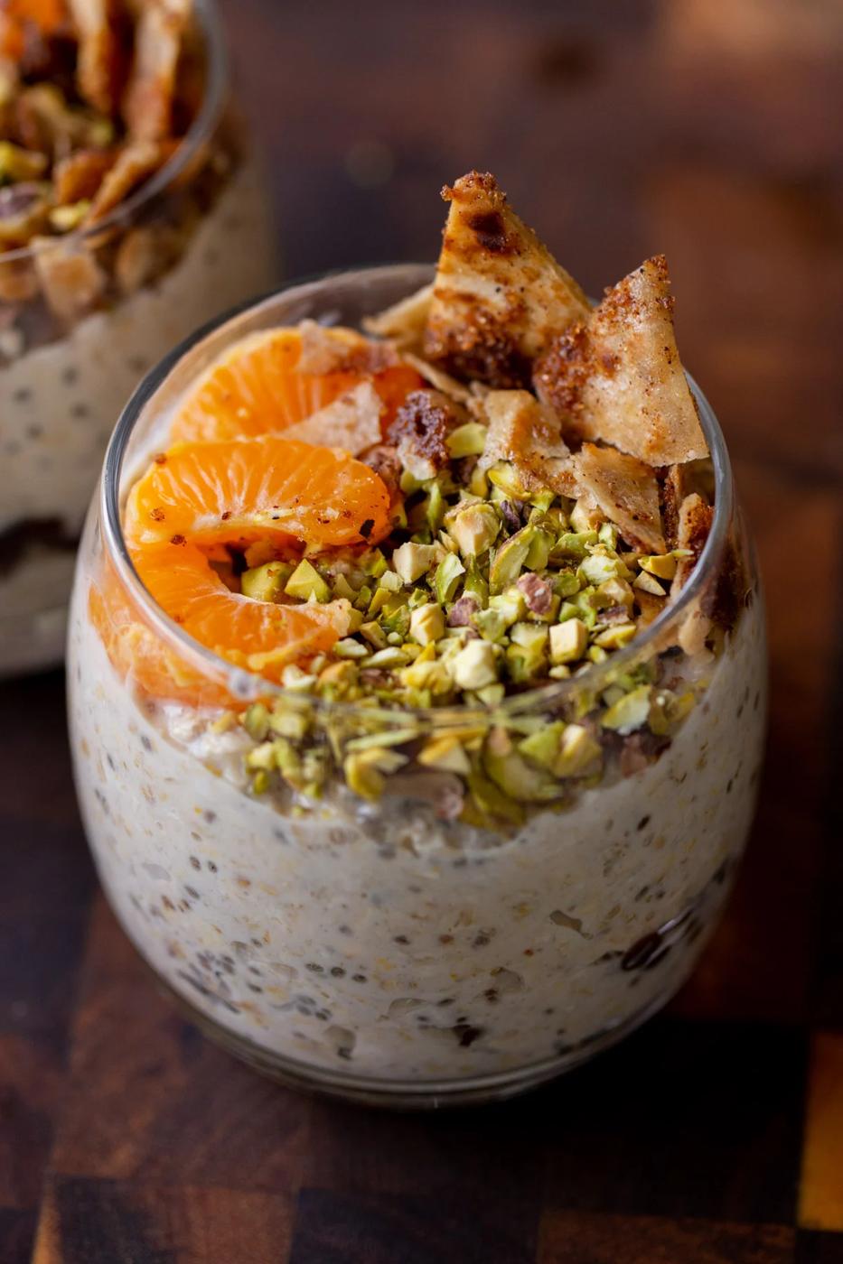 Cannoli Overnight Oats (30 minutes, gluten-free, soy-free)