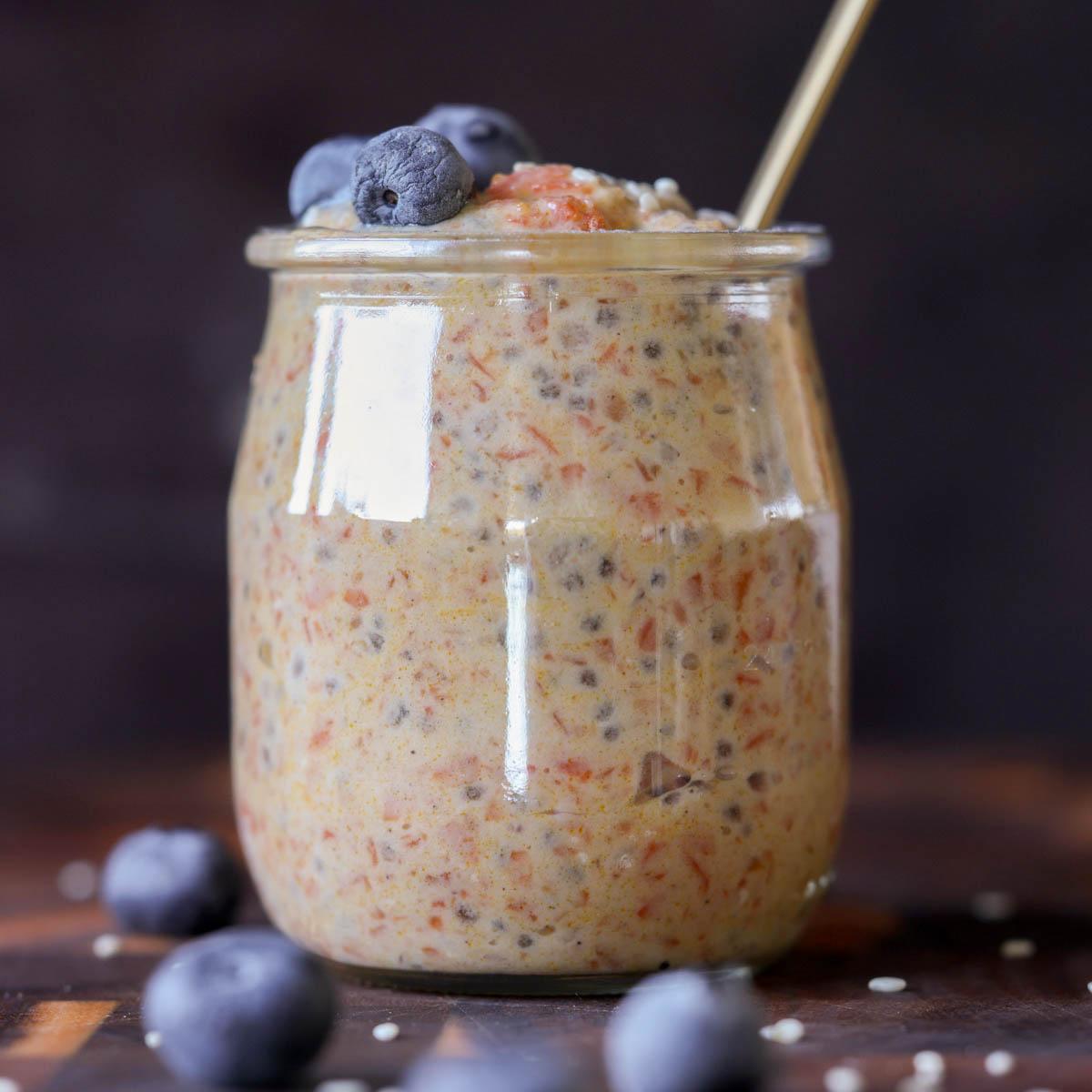 Carrot Cake Overnight Oats
