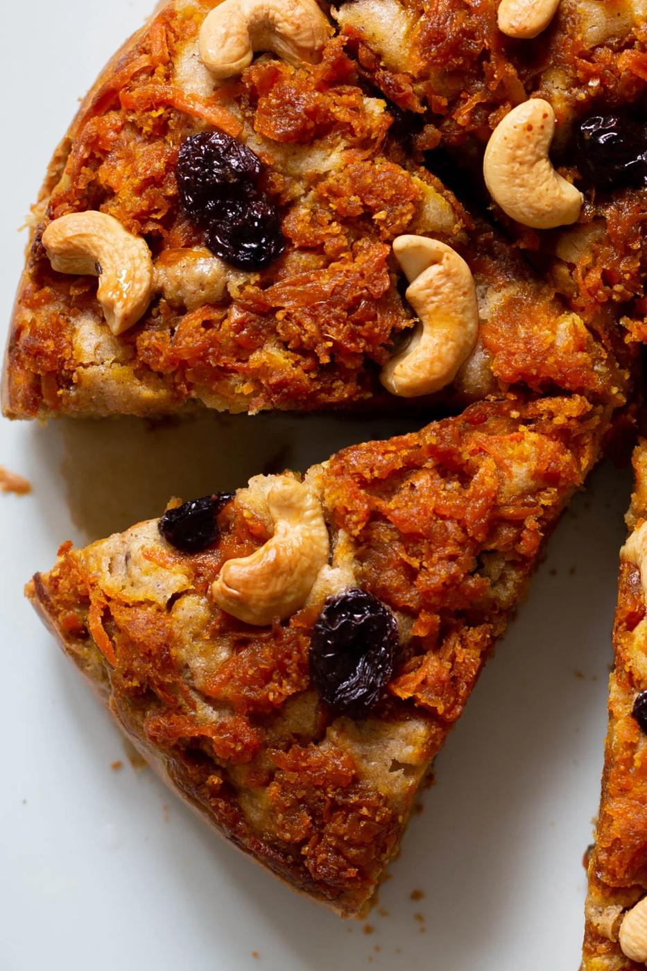 Carrot Halwa Cake