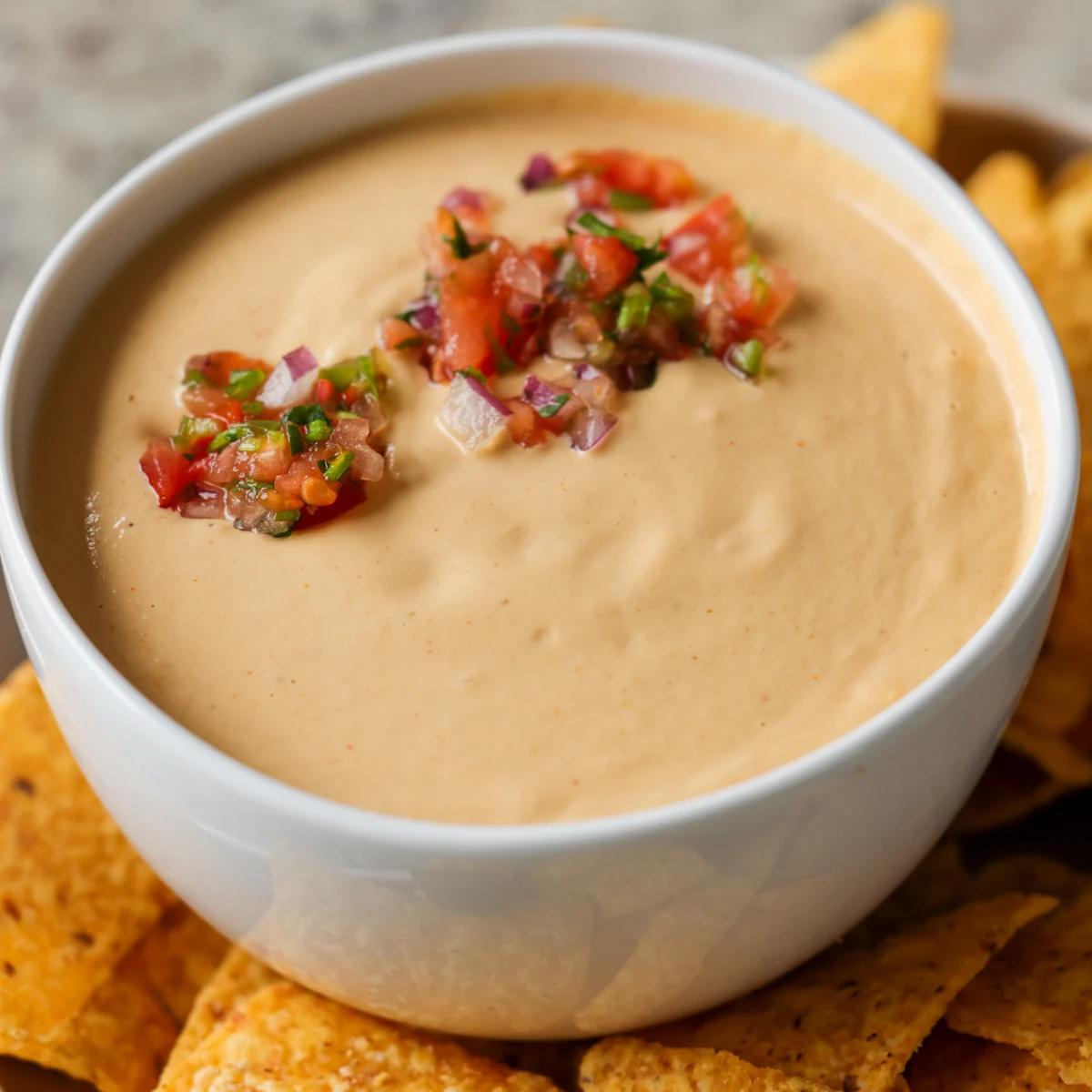 Cashew Nacho Cheese (gluten-free, oil-free with soy-free option)