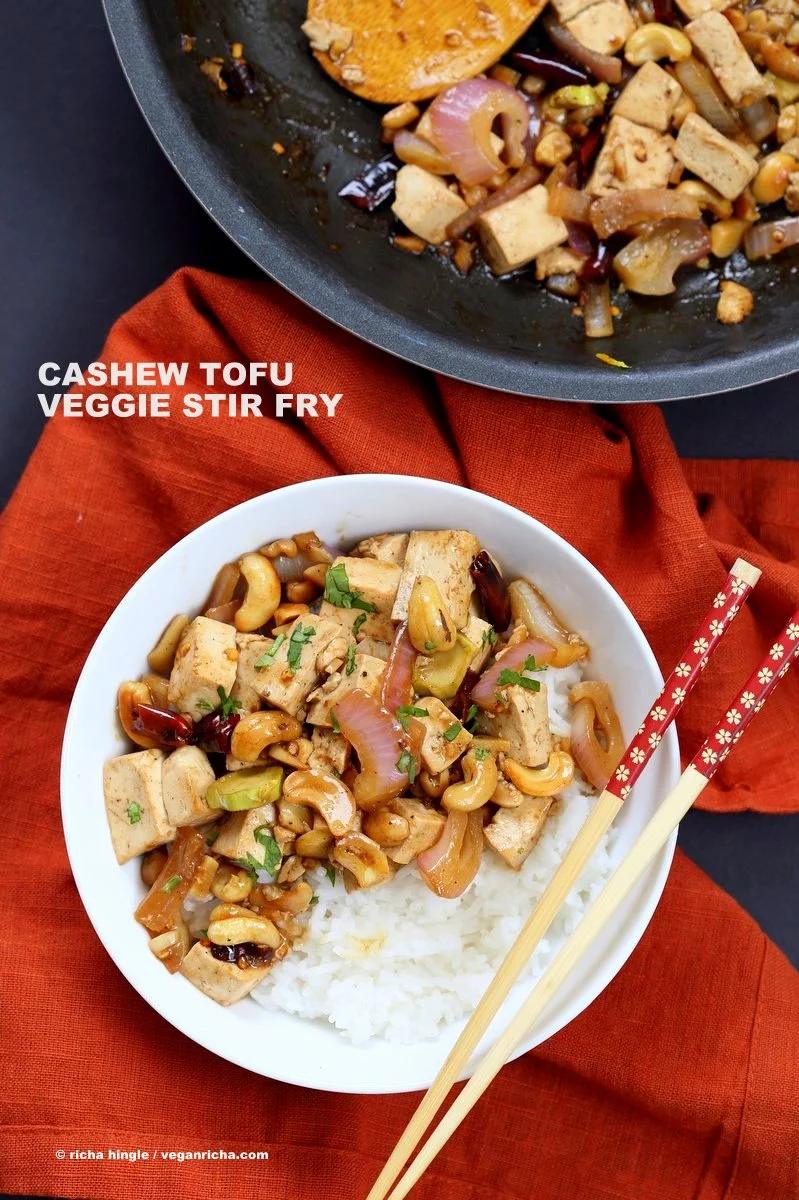 Cashew Tofu Stir Fry Recipe