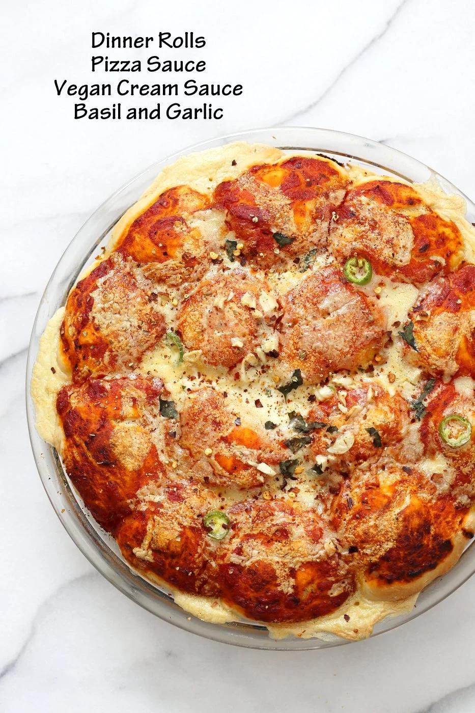 Cheesy Pull Apart Pizza Bread