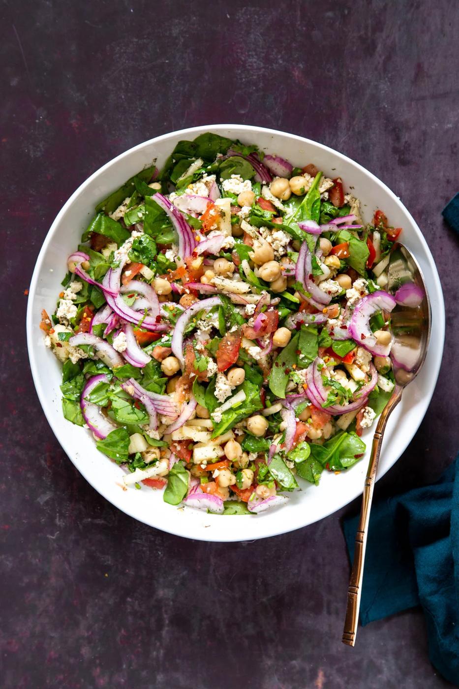 Chickpea Dill Salad