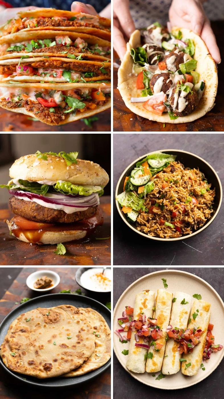 6 Meals from 1 Chickpea Mushroom Protein Mixture!