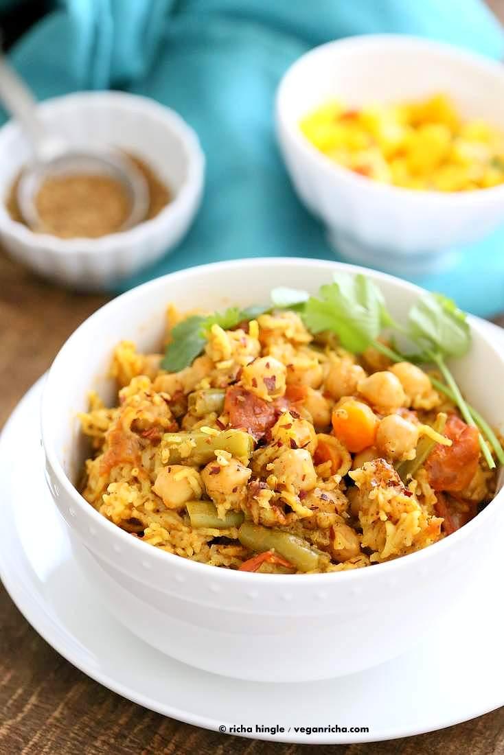 Chickpea Rice Pulao | Pitzn