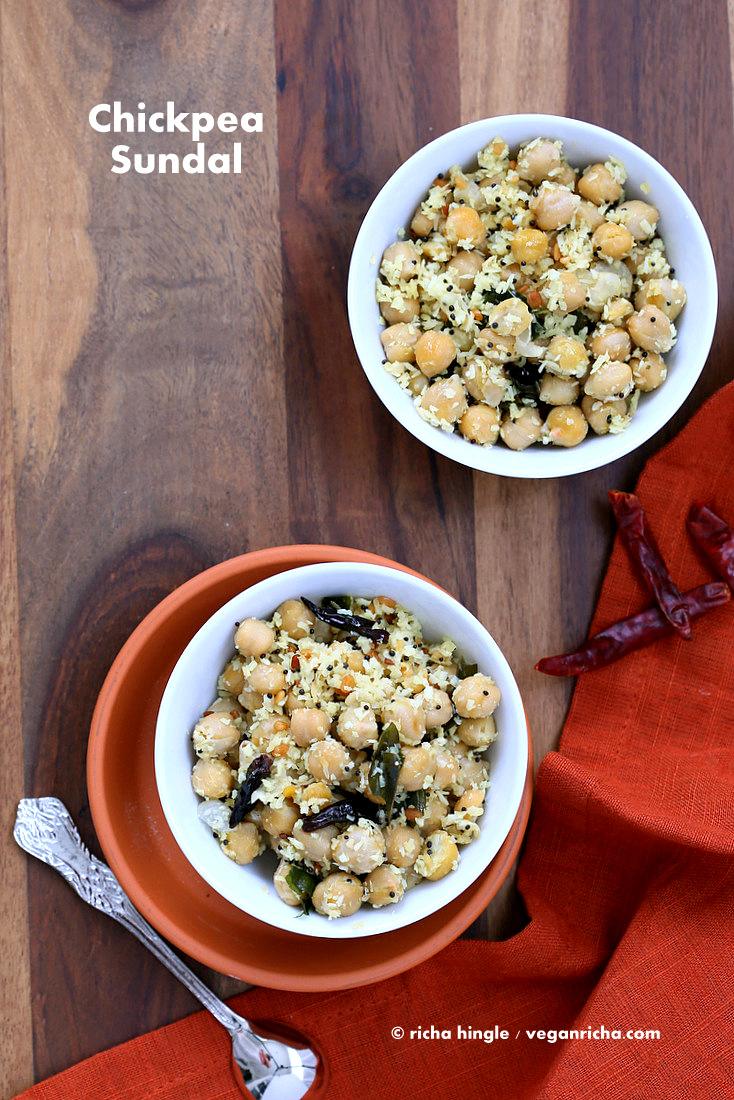 Chickpea Sundal | Pitzn