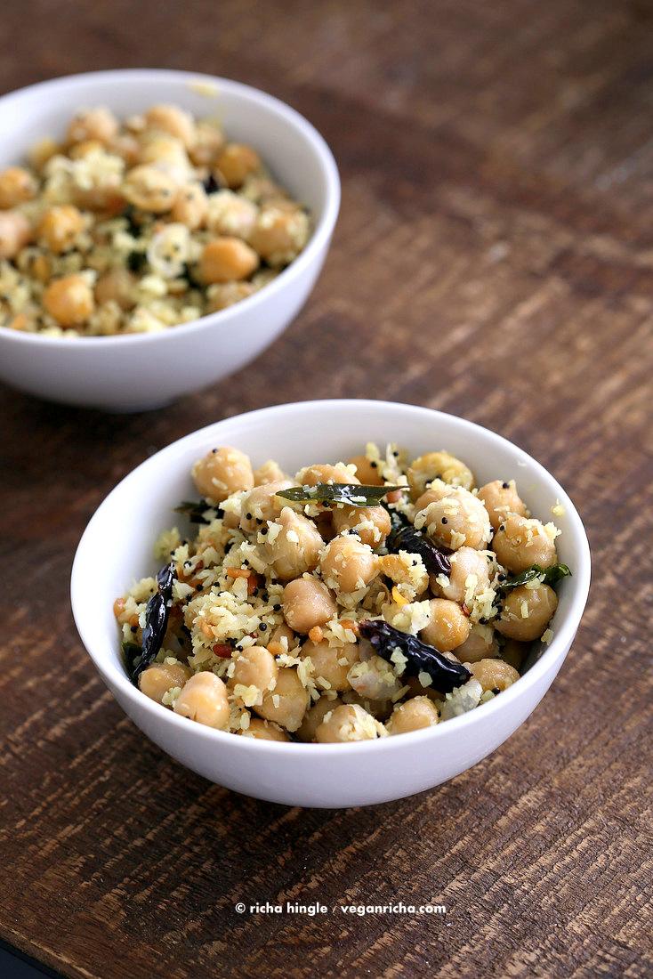 Chickpea Sundal | Pitzn