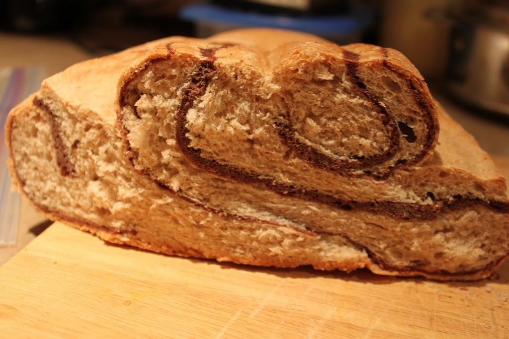 Chocolate swirls Bread!
