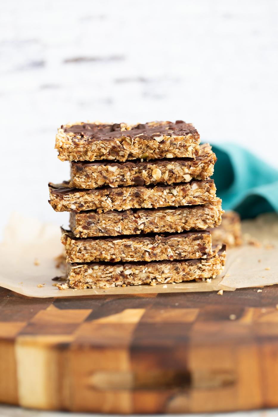 Coconut Date Caramel Snack Bars