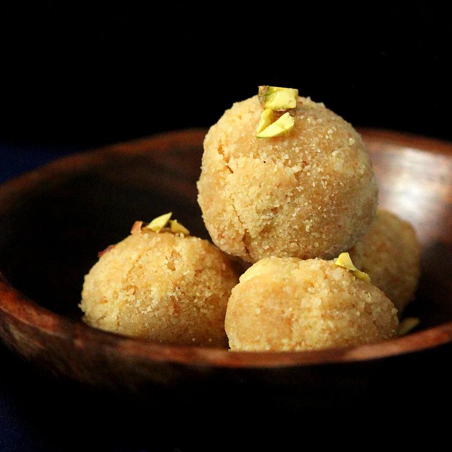 Coconut Rava Ladoo and Burfi – Coconut Semolina Cashew Sweet Balls. Vegan Recipe Glutenfree option