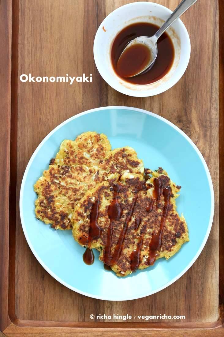 Vegan Okonomiyaki Pancakes |Pitzn