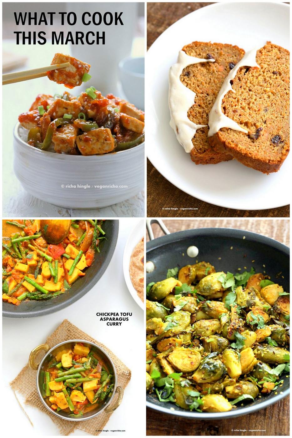 What to cook this March – 30 Seasonal Recipes