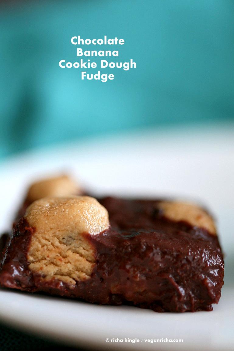 Cookie Dough Chocolate Banana Fudge