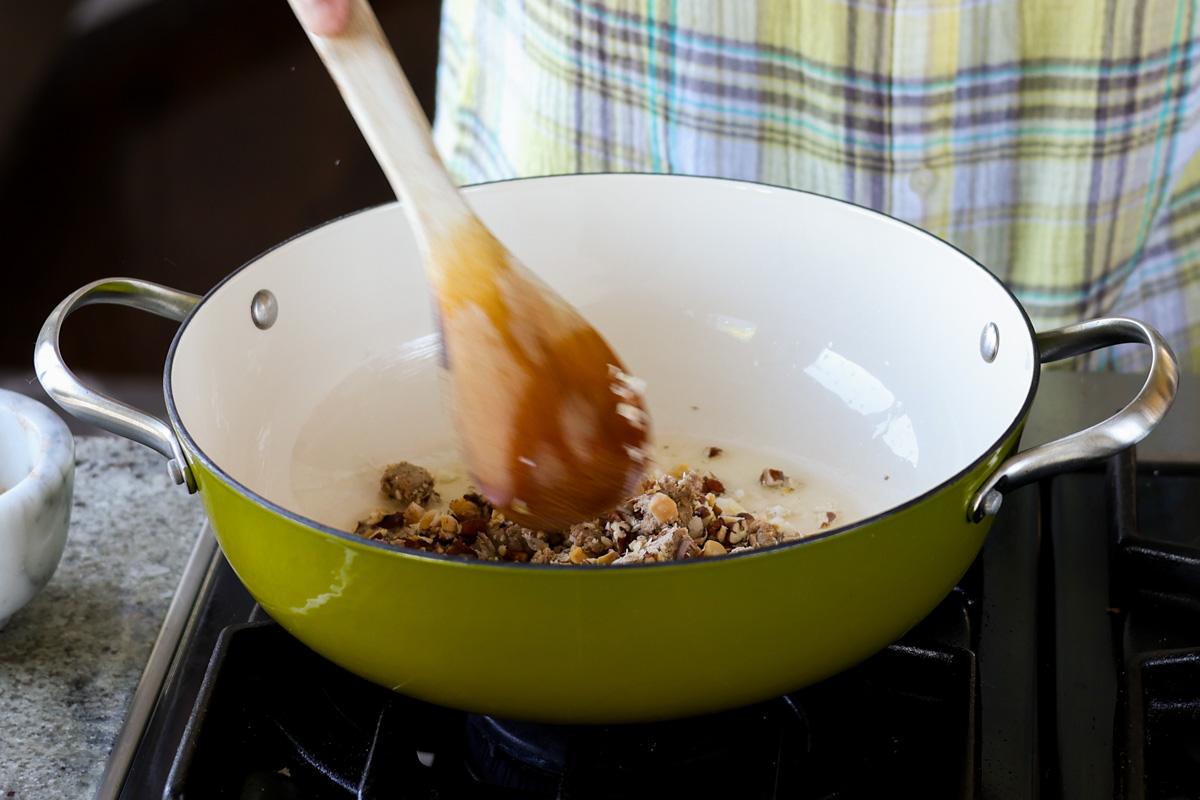 cooking the proteins