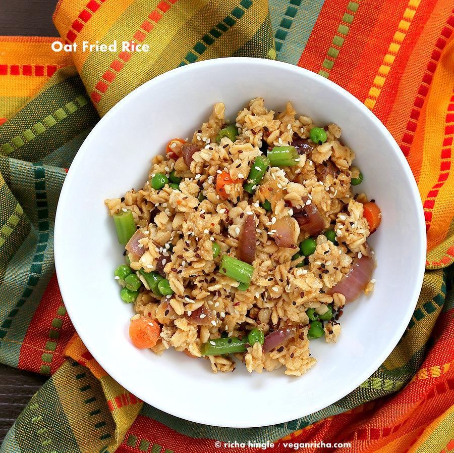 Stir-fried Veggie Oats