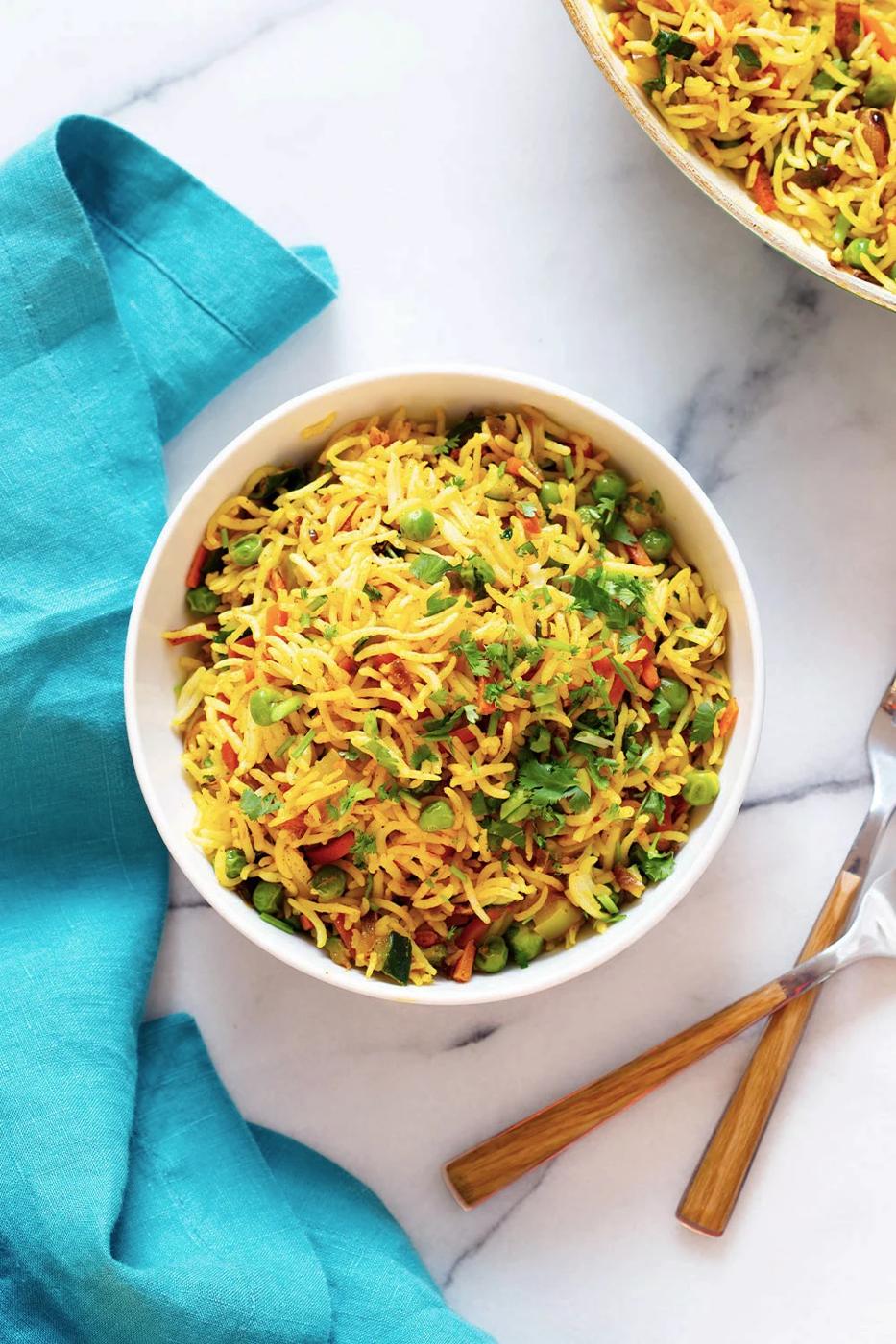Curry Fried Rice – 1 Pot 20 Mins