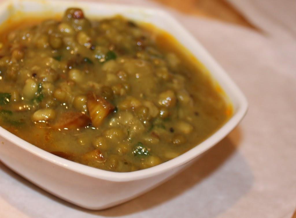 Daal Series: Green Mung Daal with burnt garlic Tadka!