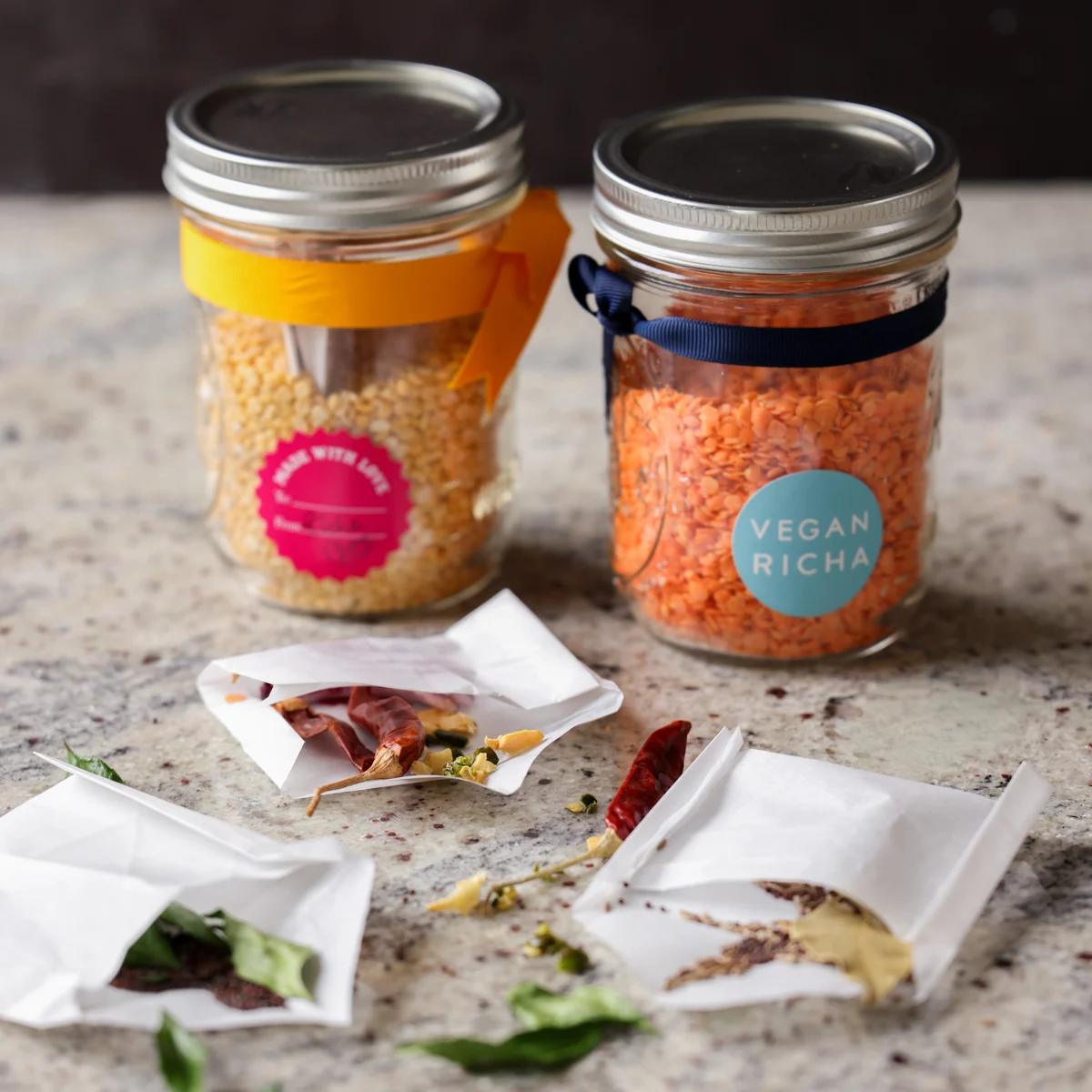Indian Lentil Soup Mix in a Jar (Dal Tadka)