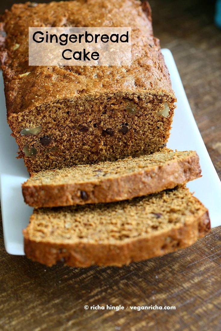 Vegan Gingerbread Cake | Pitzn