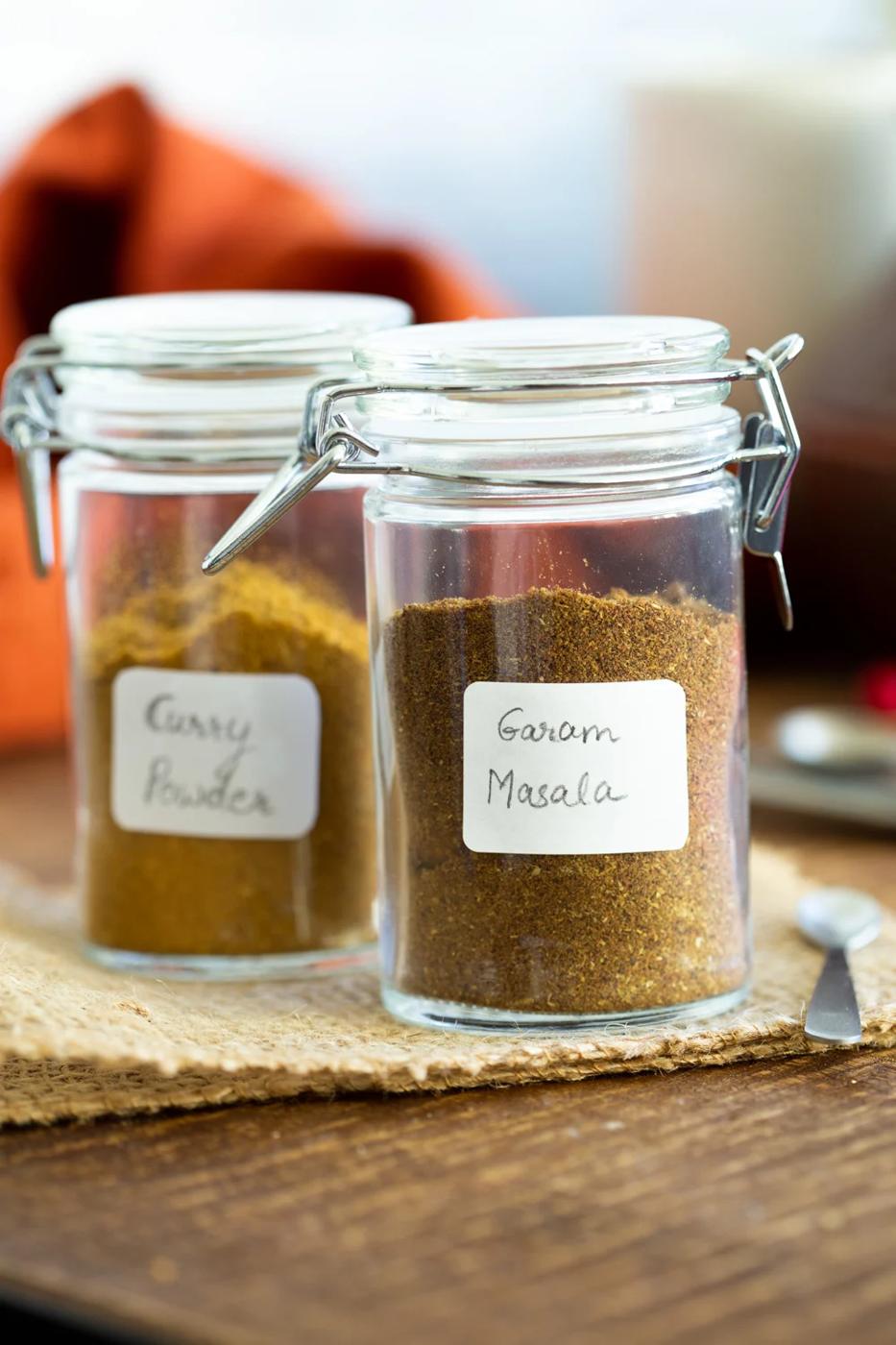 Homemade Spice Mixes for Gifts! Fresh spice blends take the meal from eh to wow. Gift these homemade mixes like garam masala, curry powder, cajun spice, pumpkin pie spice and more. Vegan Glutenfree Recipe