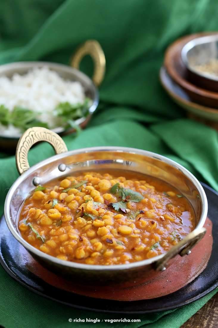 Easy Chana Dal - Split Chickpea soup| Pitzn