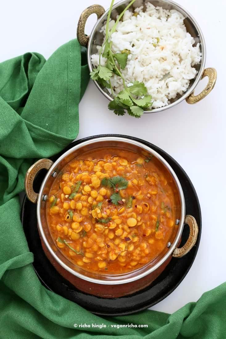 Easy Chana Dal - Split Chickpea soup| Pitzn