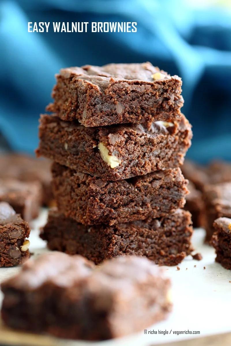 Easy Vegan Brownies Recipe