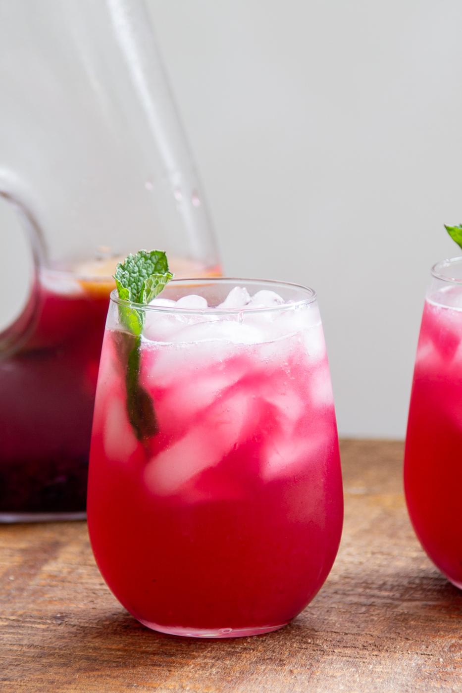 Fresh Blueberry Lemonade