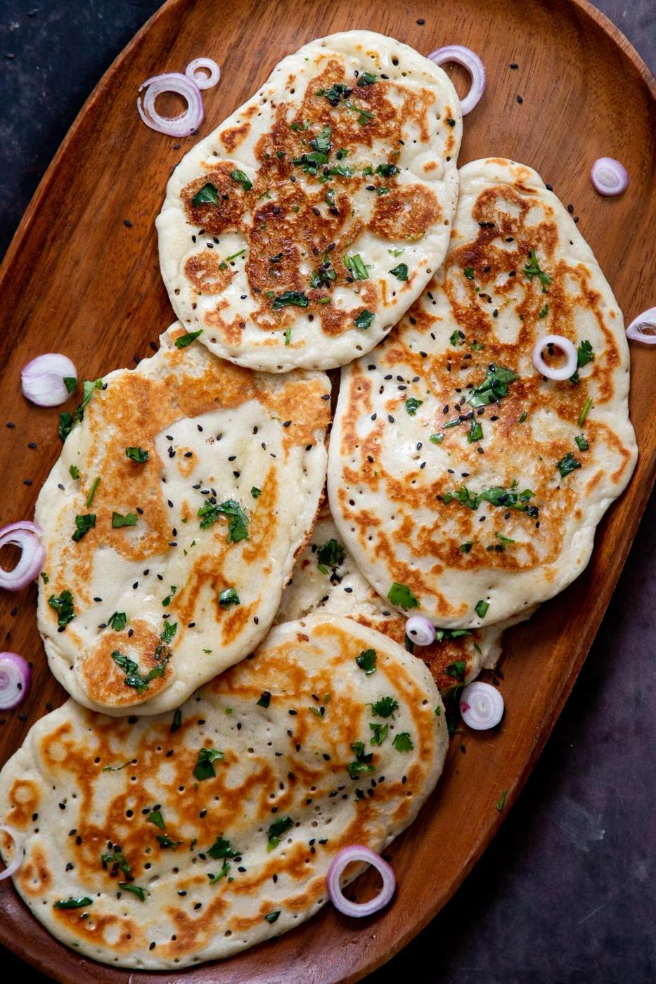 Gluten free Almond Flour Naan